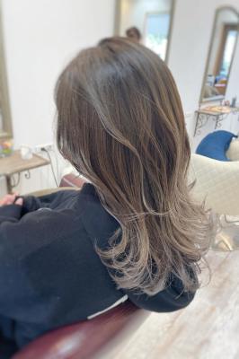 【latte atelier】バレイヤージュ♪