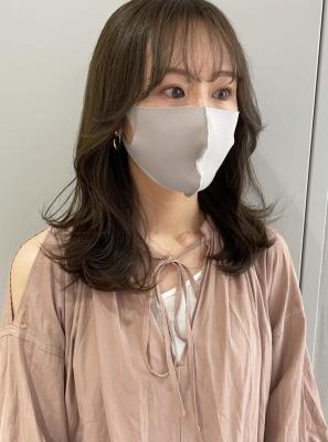 【 YOKE 】アッシュベージュくびれヘアヨシンモリ韓国