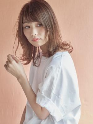 外ハネミディ