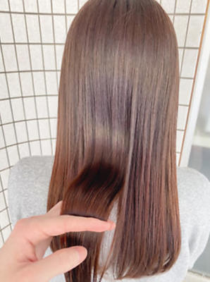 髪質改善ストレート