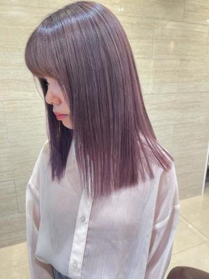 パープルシルバーグレージュ◎深井みさき◎ パープルシルバーグレージュ◎深井みさき◎のイメージ画像
