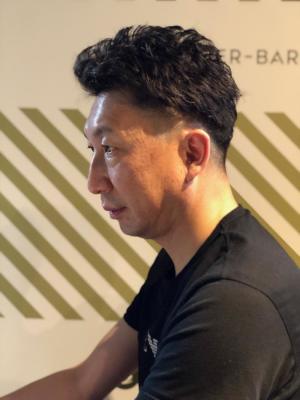 大人のパーマスタイル【BARBER-BAR】