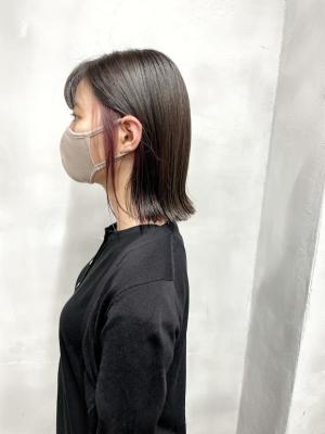 @naoki_hair.liko大人イヤリングカラーピンク