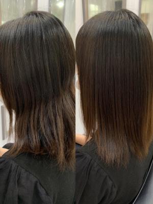 まとまりにくい髪も縮毛矯正でまとまりやすく【タビラマユミ】