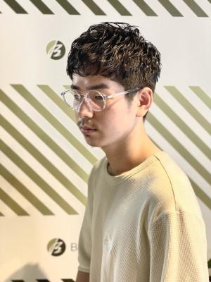 アイロンパーマスタイル【BARBER-BAR】