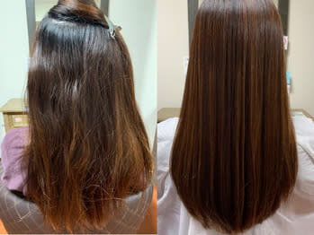 【BeforeAfter♪】真・髪質改善と縮毛矯正で美髪☆のイメージ画像