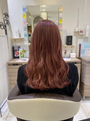 Ash中山店 高梨ひかる ピンクヘアカラー Ash中山店 高梨ひかる ピンクヘアカラーのイメージ画像