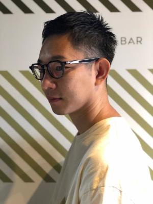 大人の刈り上げスタイル【BARBER-BAR】