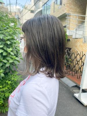 【Reir下北沢】*インナーカラー+ペールグレージュ*