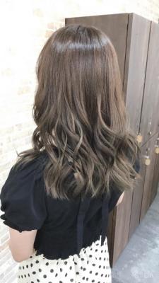 アッシュベージュ×ミルクティー【グラデーション　錦糸町】