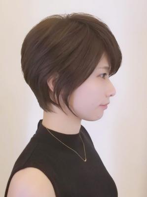 【Luccica】大人キレイな小顔襟足スッキリショートボブ