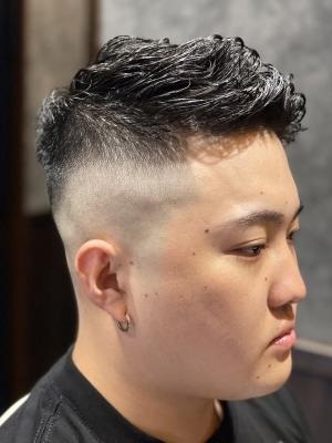 フェードアップバング/六本木/メンズカット/麻布/港区