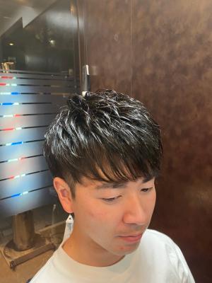 束間マッシュ/六本木/メンズカット/麻布/港区