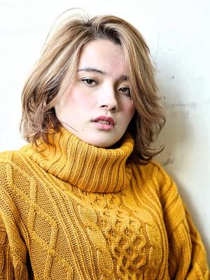 ブリーチカラー外国人風