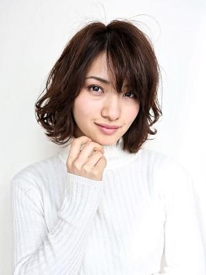 働くミセスに人気のボブパーマ