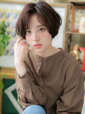 バレイヤージュで大人かわいいマッシュボブ 小顔補正立体カット バレイヤージュで大人かわいいマッシュボブ 小顔補正立体カット