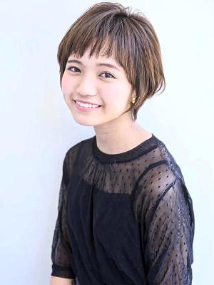 時短で決まるマッシュショート