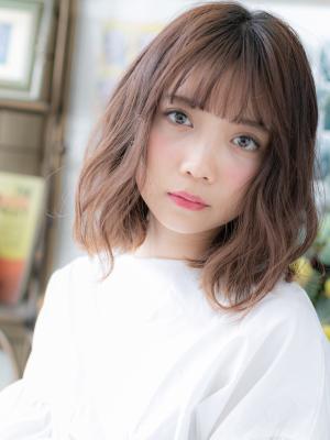 大人ハイライトカラーくせ毛風小顔プリカール ニュアンスカラー 大人ハイライトカラーくせ毛風小顔プリカール ニュアンスカラー