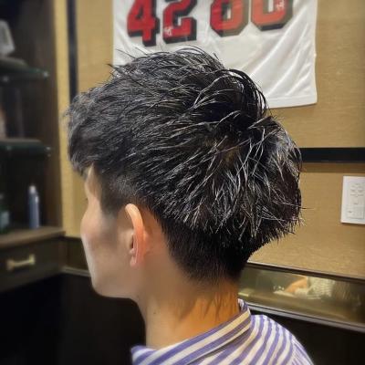アップバングショート ビジネスヘア メンズ 大宮 アップバングショート ビジネスヘア メンズ 大宮のイメージ画像