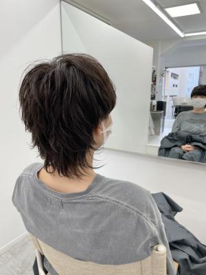 マッシュウルフヘア