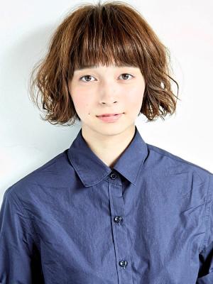 人気のボブパーマ