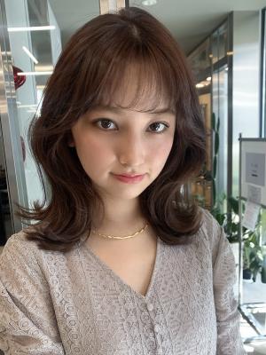 韓国風　くびれヘア
