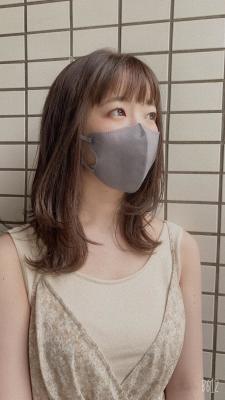 韓国風ミディアムスタイル