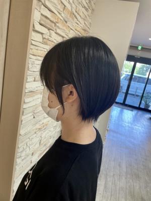 丸みショート