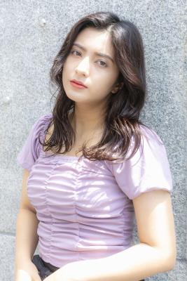 抜け感グレージュ/外国人風大人かわいい10代20代人気/池袋