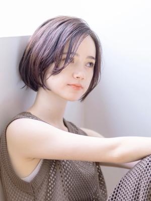 柔らかい大人ボブ