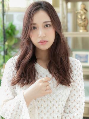 外国人風大人ハイライト小顔かきあげバング ノンジアミンカラー 外国人風大人ハイライト小顔かきあげバング ノンジアミンカラー
