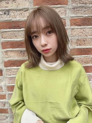 外ハネショート