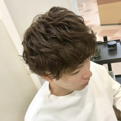 メンズマッシュパーマ