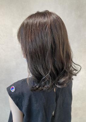 miu＆伊藤夏海 #ブリーチなし◎オリーブベージュ