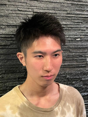 アップバングスタイル