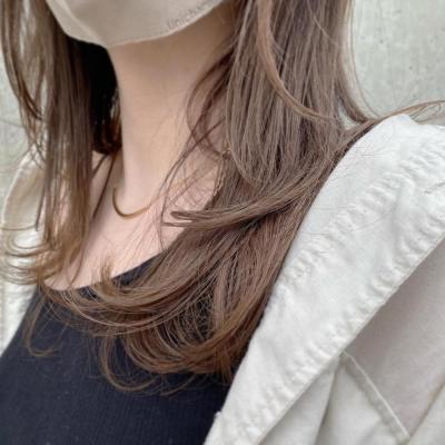 レイヤー×ベージュ