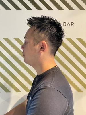 大人の刈り上げスタイル【BARBER-BAR】