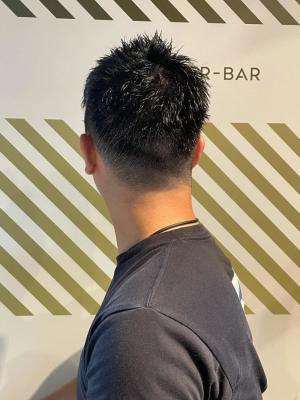 大人の刈り上げスタイル【BARBER-BAR】