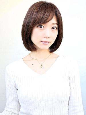 ミセスのボブショートスタイル