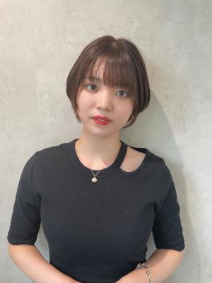 miu＆岩本康太  女性を美しく魅せる大人ショートヘア