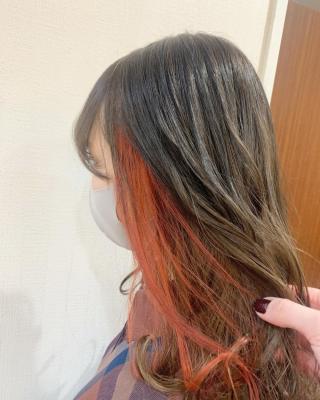 *. orange beige .*