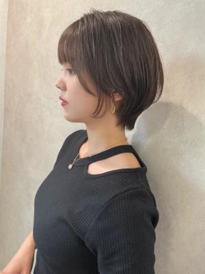 miu＆岩本康太  女性を美しく魅せる大人ショートヘア