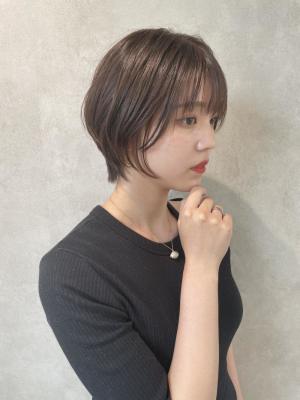 miu＆岩本康太  女性を美しく魅せる大人ショートヘア
