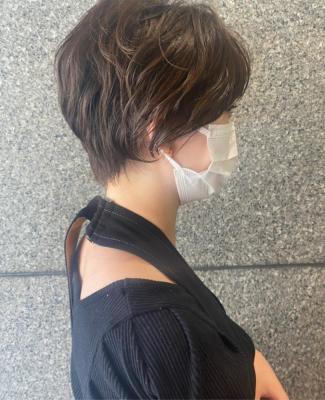 耳にかけても可愛いくびれショート