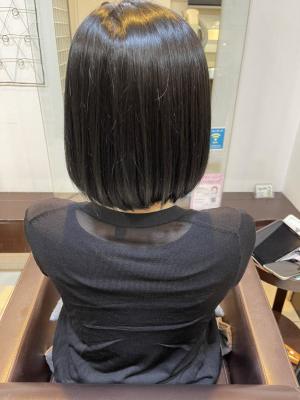美髪　縮毛矯正