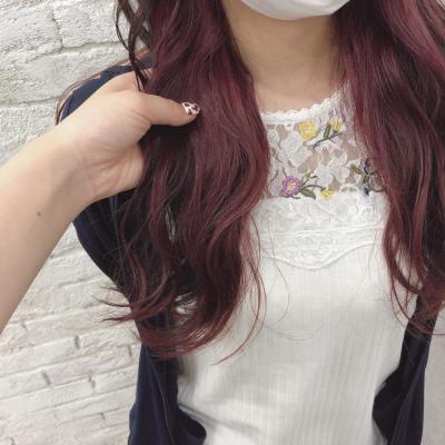 20代30代インナーカラー/ピンクカラー