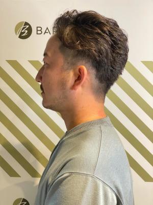 大人の刈り上げスタイル【BARBER-BAR】