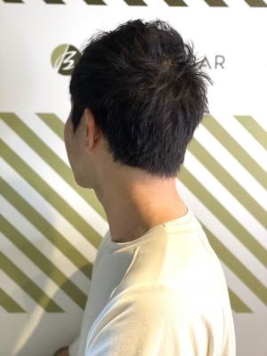 大人のシンプルショート【BARBER-BAR】