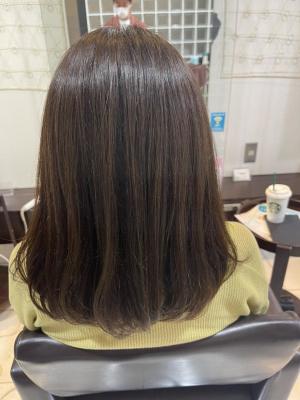 白髪もイルミナカラーで染まります