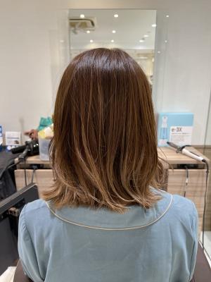 Ash中山店 堀口翼 ナチュラル×イヤリングカラー Ash中山店 堀口翼 ナチュラル×イヤリングカラーのイメージ画像